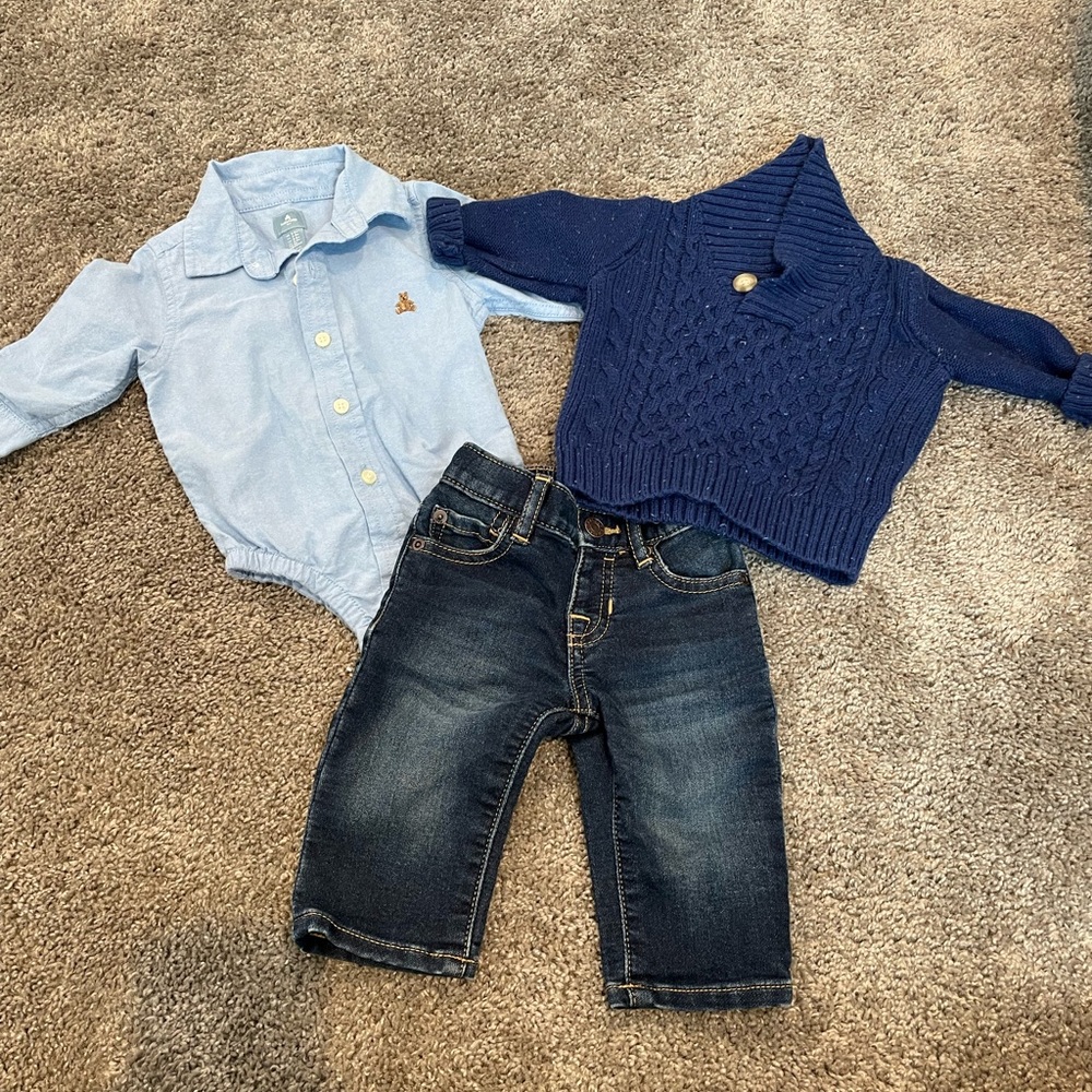 Gap Baby Boy Outfit Bundle